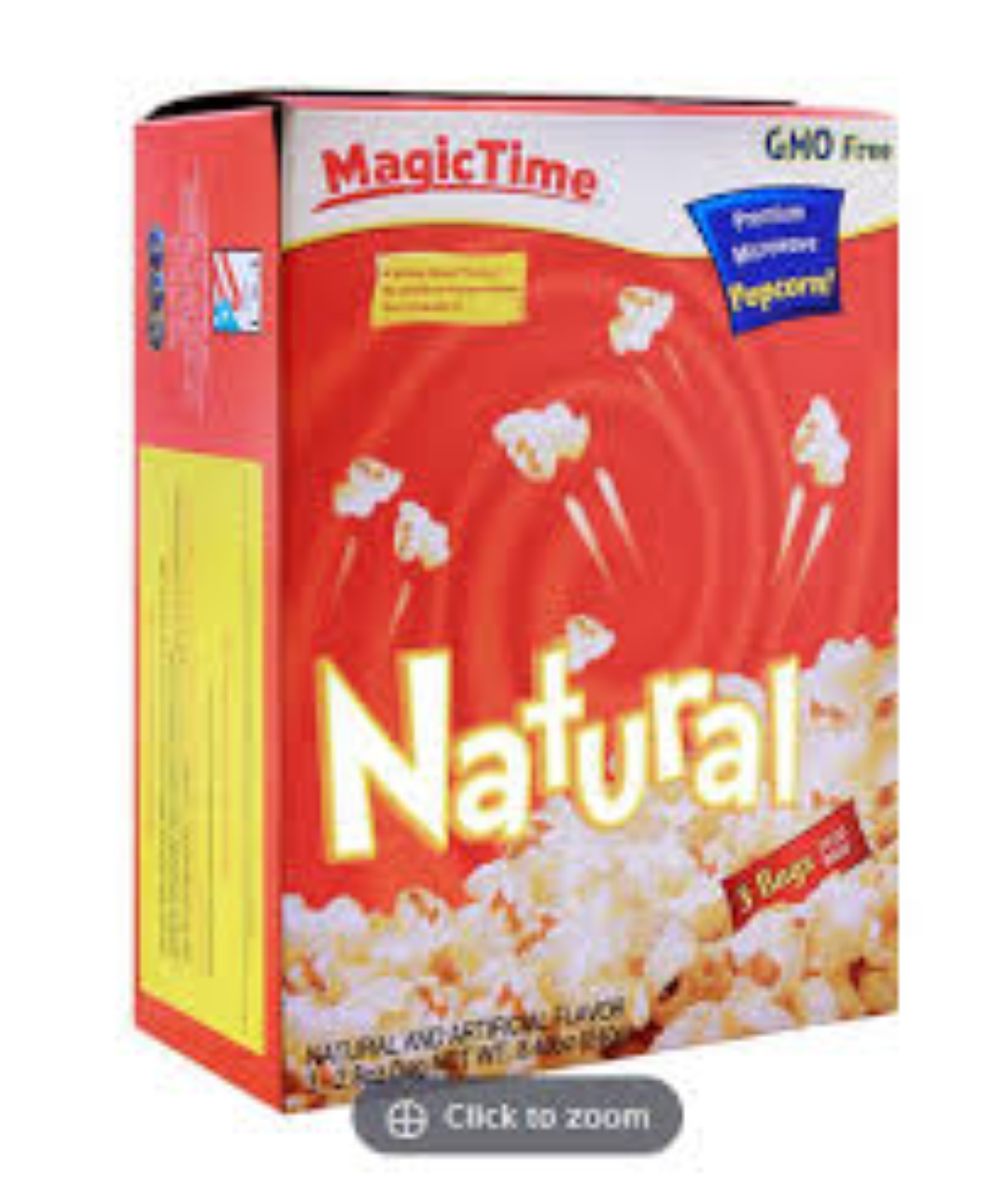 MAGIC TIME NATURAL POPCORN 225G